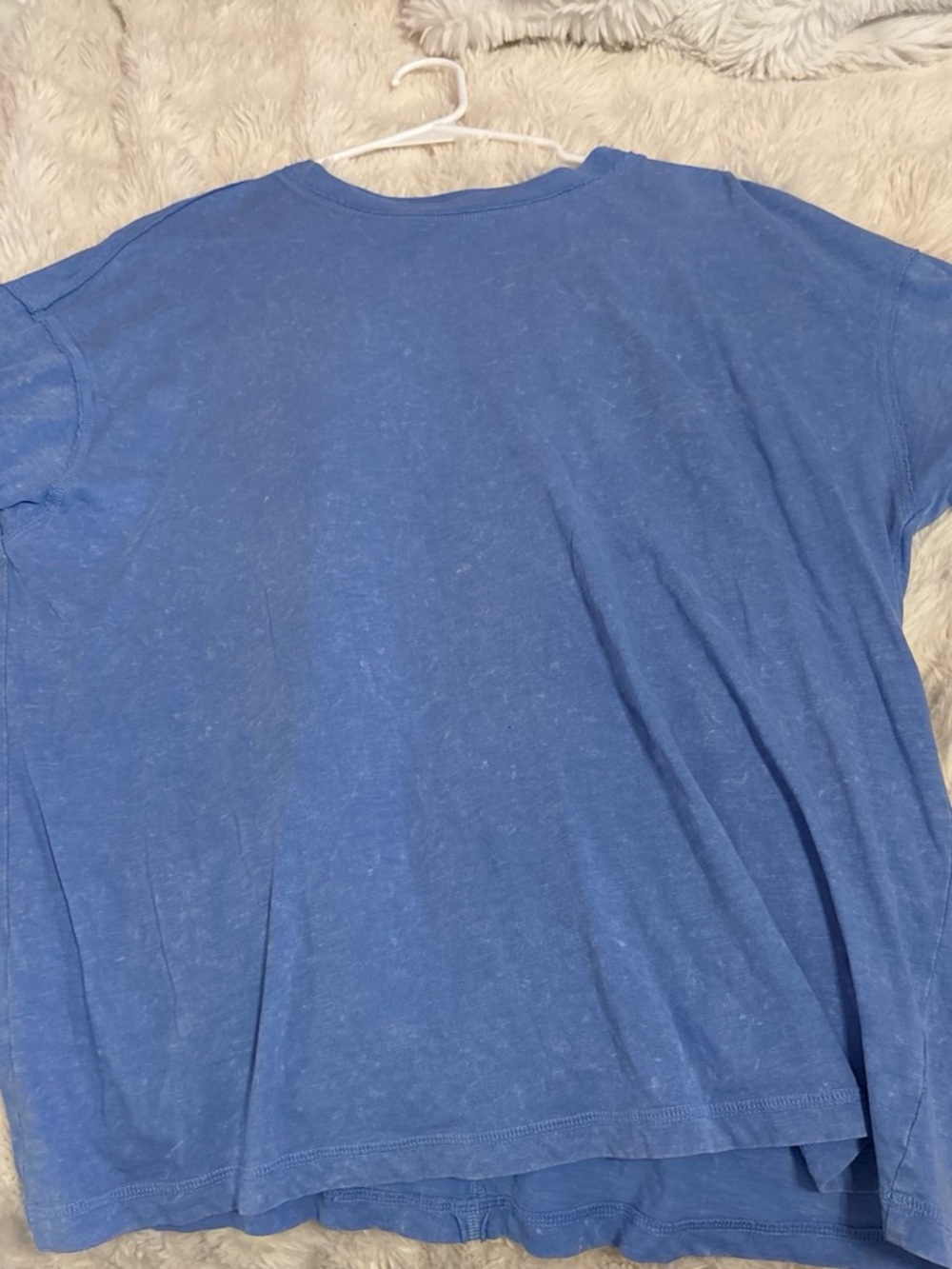 aerie Blue Short Sleeve Crew Tee